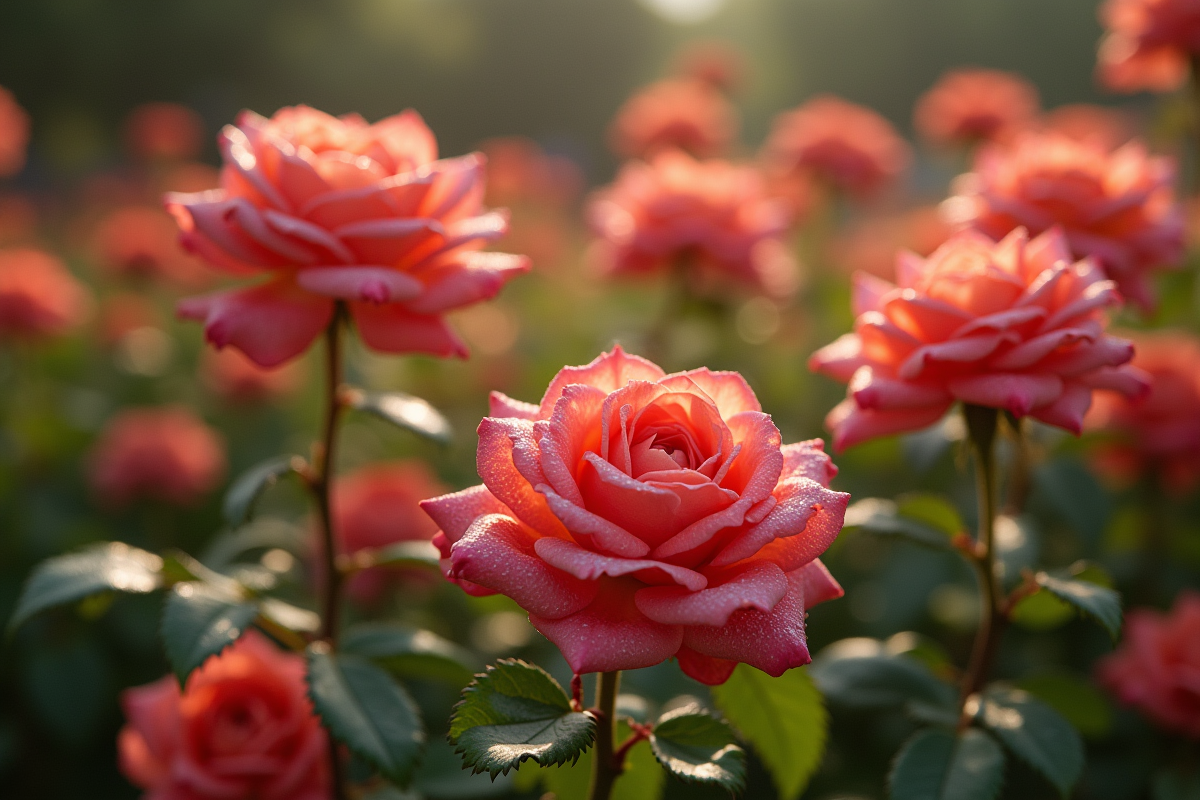 rosiers soleil