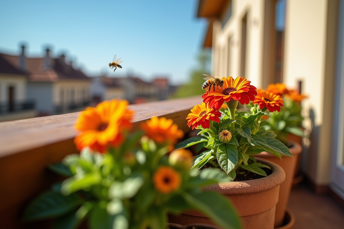abeilles balcon